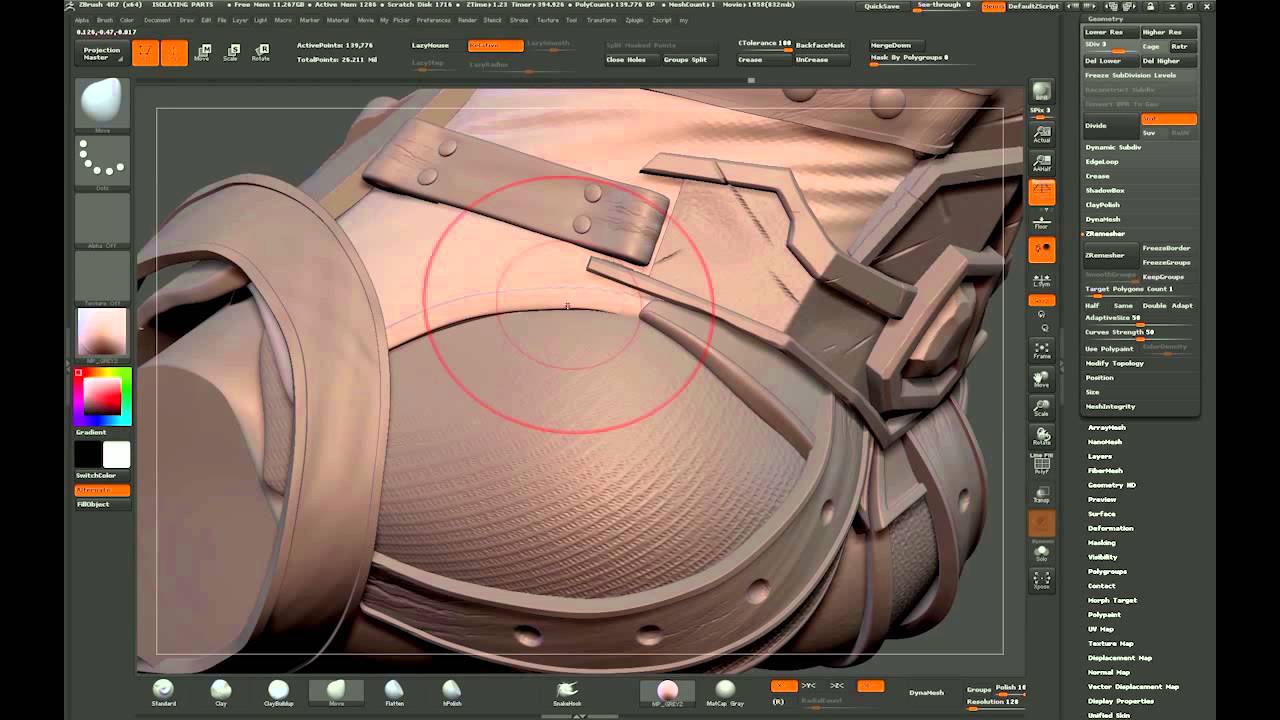 zbrush for game development