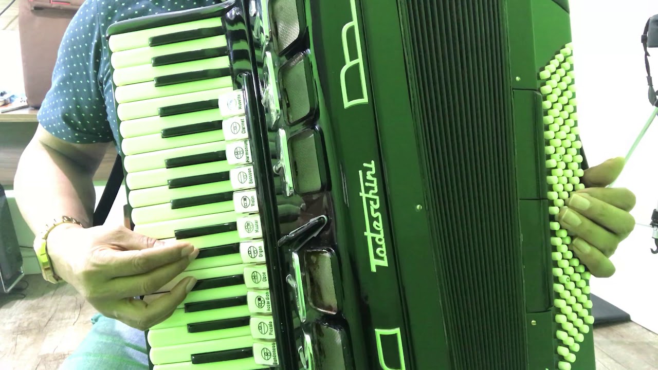 Video Aula Acordeon - Você Não Vale Nada.