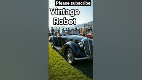Vintage Robot #youtubeshorts #automobile #robot #ai #transformers #trendingshorts #변압기 #máy biến áp