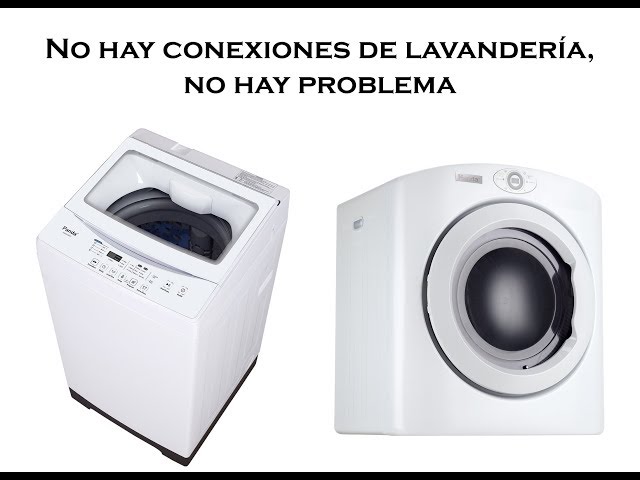 Como hacer laundry sin conexion de lavanderia 