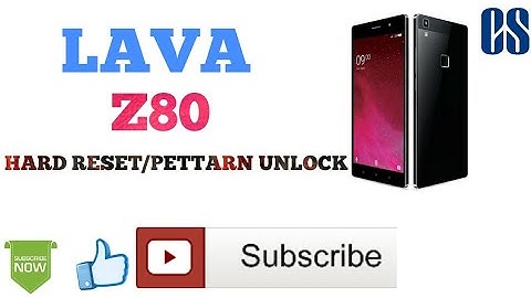 LAVA Z80 HARD RESET