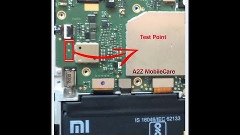 How to Xiaomi Redmi 5A EDL Mode (MC13B) Test Point