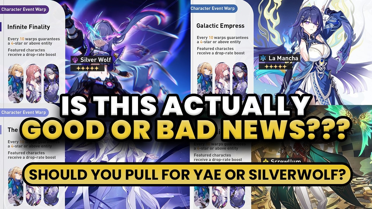 HUGE CHANGES?! | ANNIVERSARRY CHARACTER, EVANESCIA & SP SILVER WOLF NERF OR BUFF?? - HSR 4.0 LEAKS