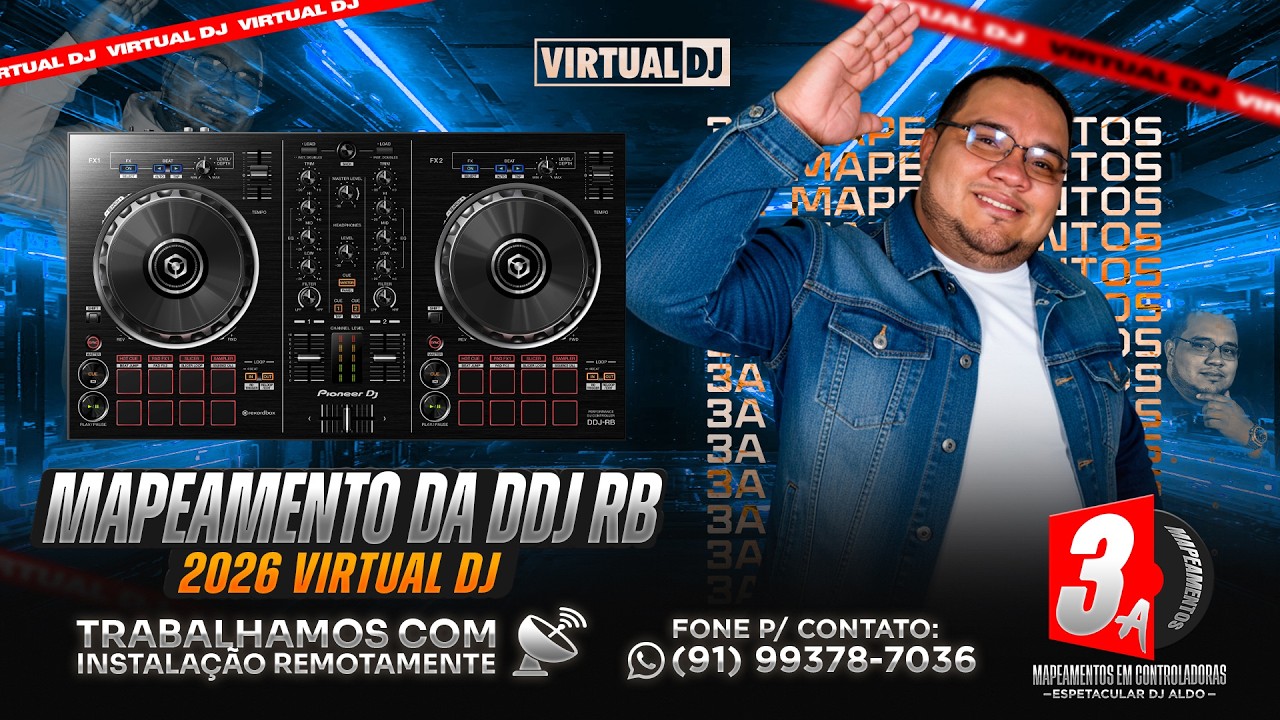 ⌨️ DDJ RB 2026 🛑🛑 VIRTUAL DJ 🛑🛑 COM MICROFONE E EFEITOS