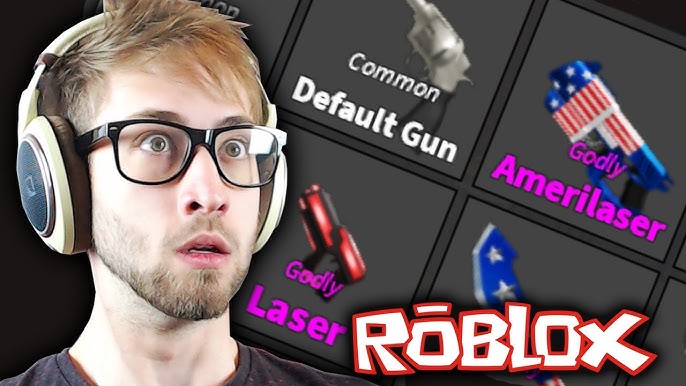 OMG! GODLY LASER GUN UNBOXING!! (Roblox Murder Mystery 2) 