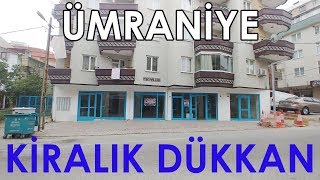 Ki̇ralandi Ümrani̇ye Atatürk Mah.ki̇ralik Dükkan 600 M2(300+300) Remax Eksen Mutlu Eki̇ci̇