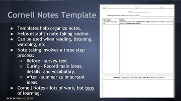 Cornell Notes Part 2
