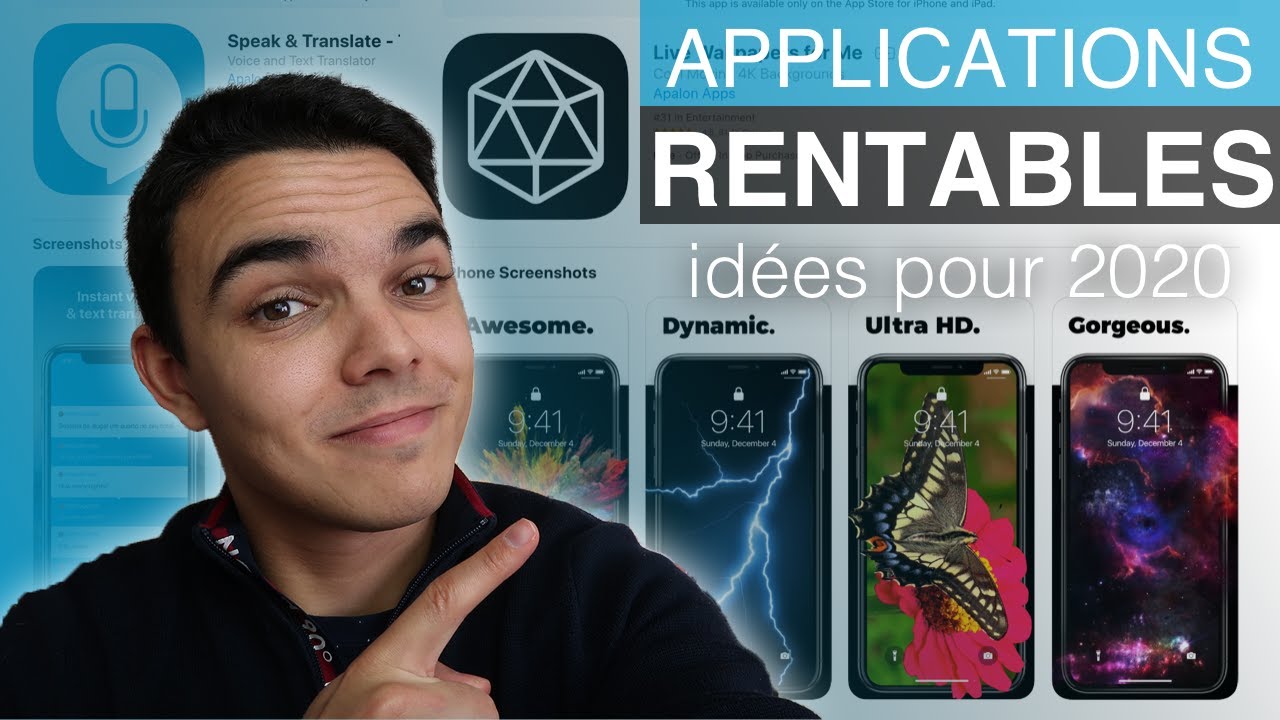 APPLICATIONS RENTABLES: 8 Idées d'applications rentables à lancer en 2020