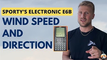 How to Find Wind Speed & Direction with an Electronic E6B