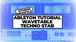 Ableton Wavetable Techno Stab (ala Surgeon, Oscar Mulero, Birmingham techno)- with free Ableton Rack