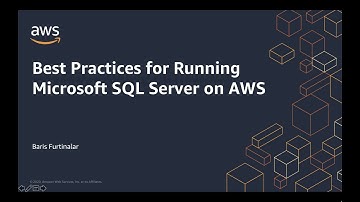 Best Practices for Running Microsoft SQL Server on AWS (Turkish)