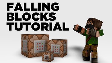 Make any block fall like sand! // Minecraft Tutorial #1