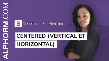Centered (vertical et horizontal) sous Flexbox et Bootstrap 4