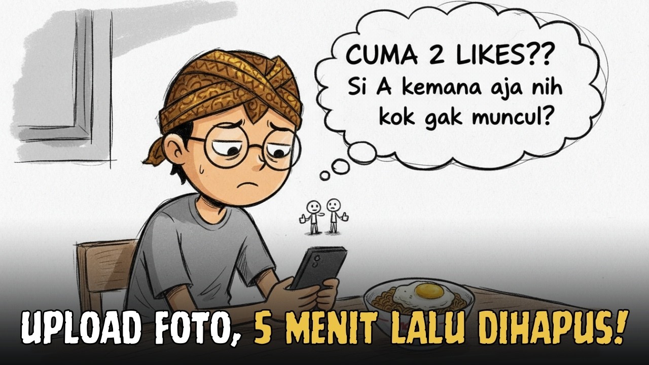 Psikologi Orang yang Posting Foto Lalu Menghapusnya 5 Menit Kemudian | Perang Batin Validasi Diri