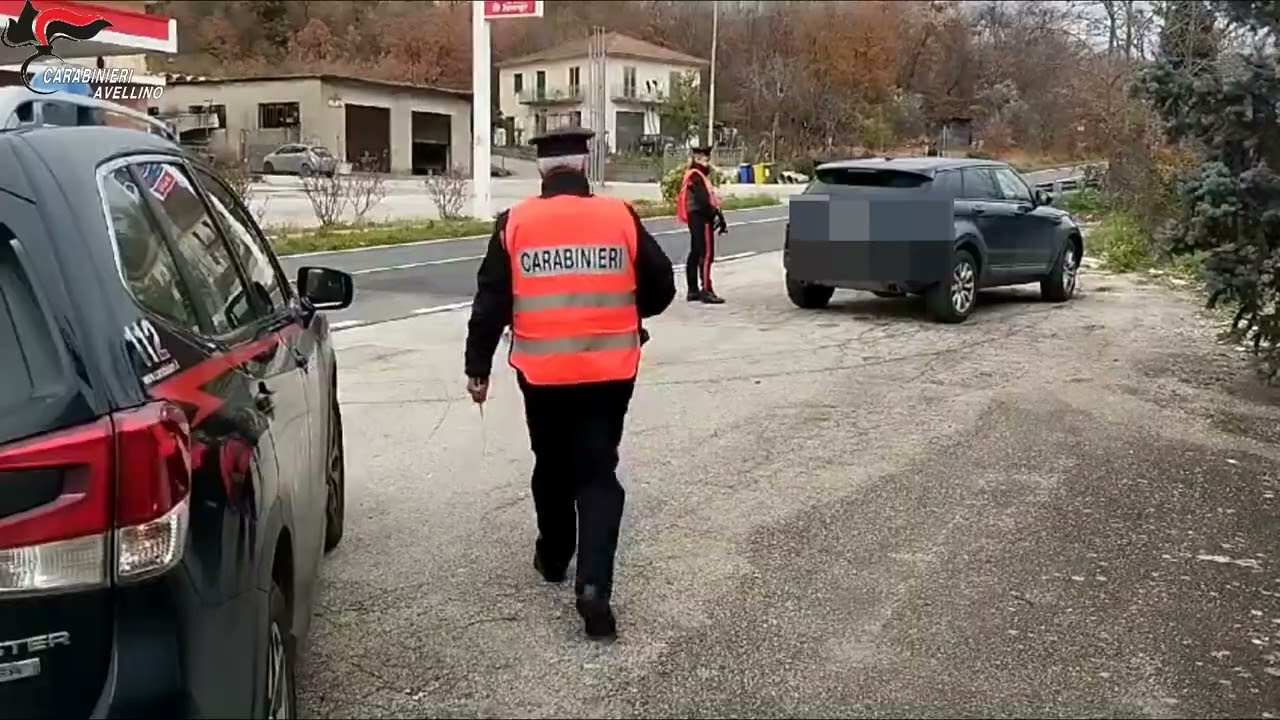 Controlli dei carabinieri nella Valle del Calore: ecco le immagini