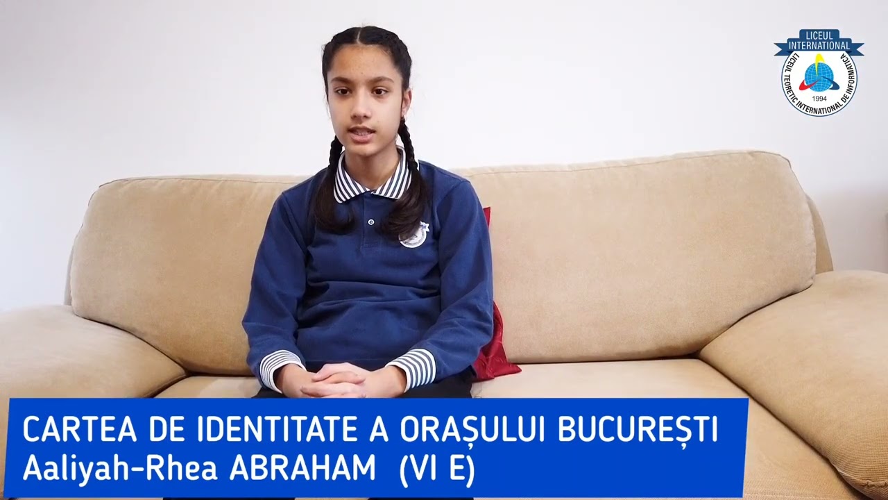 CARTEA DE IDENTITATE A ORAȘULUI BUCUREȘTI by AALIYAH-RHEA ABRAHAM