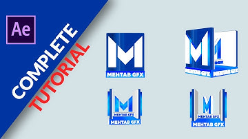 Amazing 3D Rotating Cube Logo For News Channels Full Tutorial