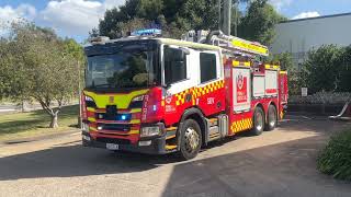 FRNSW Mayfield West Spare CAFS 462 Siren/Rumbler Demo
