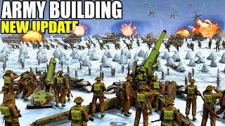 I built Deadly WW2 ARTILLERY ARMY in NEW ARMY BUILDING Simulator Overhaul! - Gates of Hell: Conquest screenshot 3