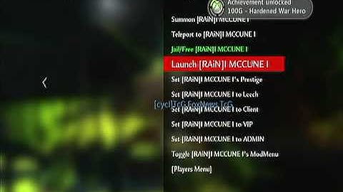 World at War: Mod Menu Lobby (August, 2011)