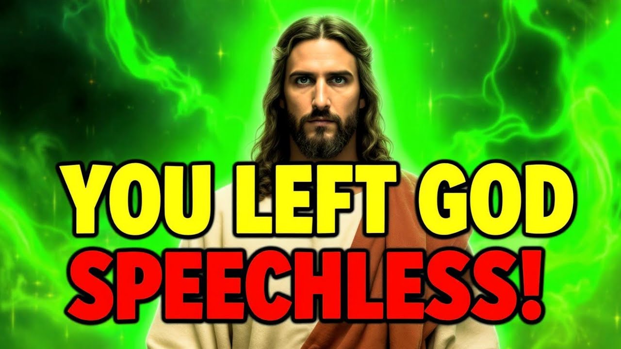 🛑 GOD SAYS;- YOU LEFT ME SPEECHLESS!  | GOD'S MESSAGE FOR YOU TODAY | Ep~ 195