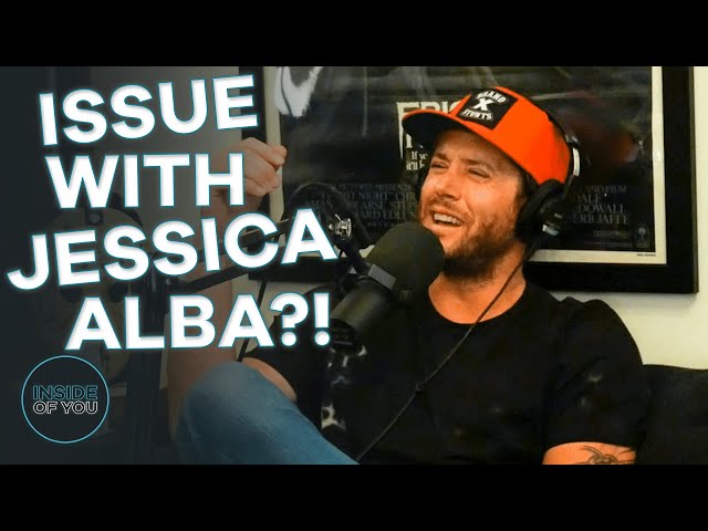 JENSEN ACKLES Talks About Beef with JESSICA ALBA in a Tongue in Cheek Way #insideofyou #darkangel class=