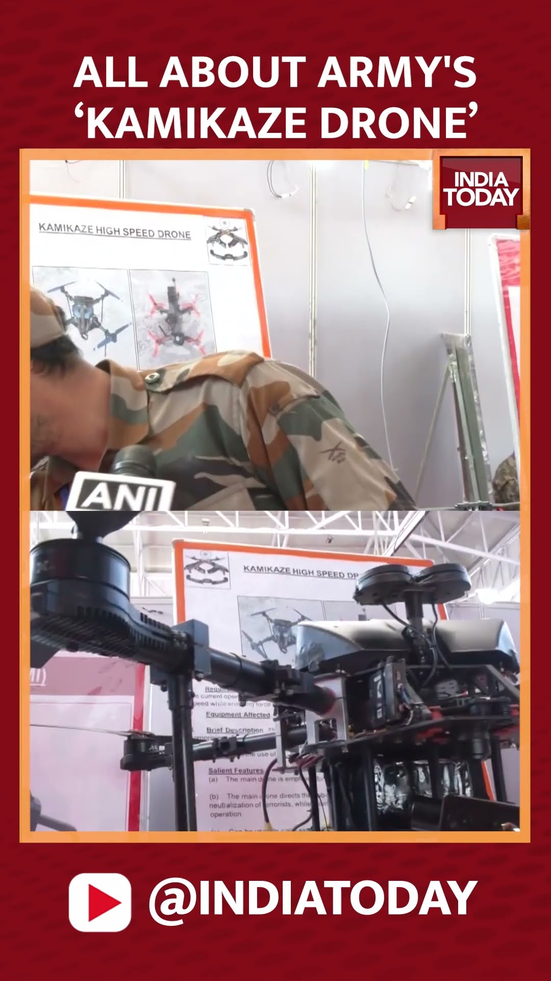 All About Indian Army's ‘Kamikaze Drone’, Which Can Carry 300 Gms Of Explosives #indianarmy #drone