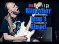 Crazy shred on a bluguitar amp 1