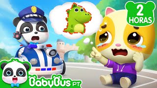 Policial Kiki ao Resgate!👮 | 2 HORAS DE BABYBUS | +Completo | Músicas Infantis e Desenhos Animados