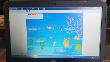 Lập trình Scratch. Trò chơi cá lớn nút cá bé