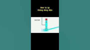 Bơm tự áp không dùng điện