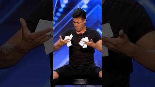 The Cards Take Over Him! 😮#agt #magic