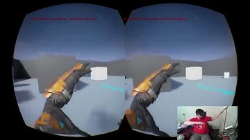 Unreal Engine 4 Kinect 4 Windows v2.0 Plugin with Oculus FPS test 2