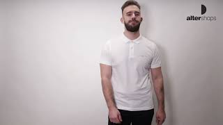 TOMMY HILFIGER CLEAN JERSEY SLIM POLO Λευκό MW0MW18282