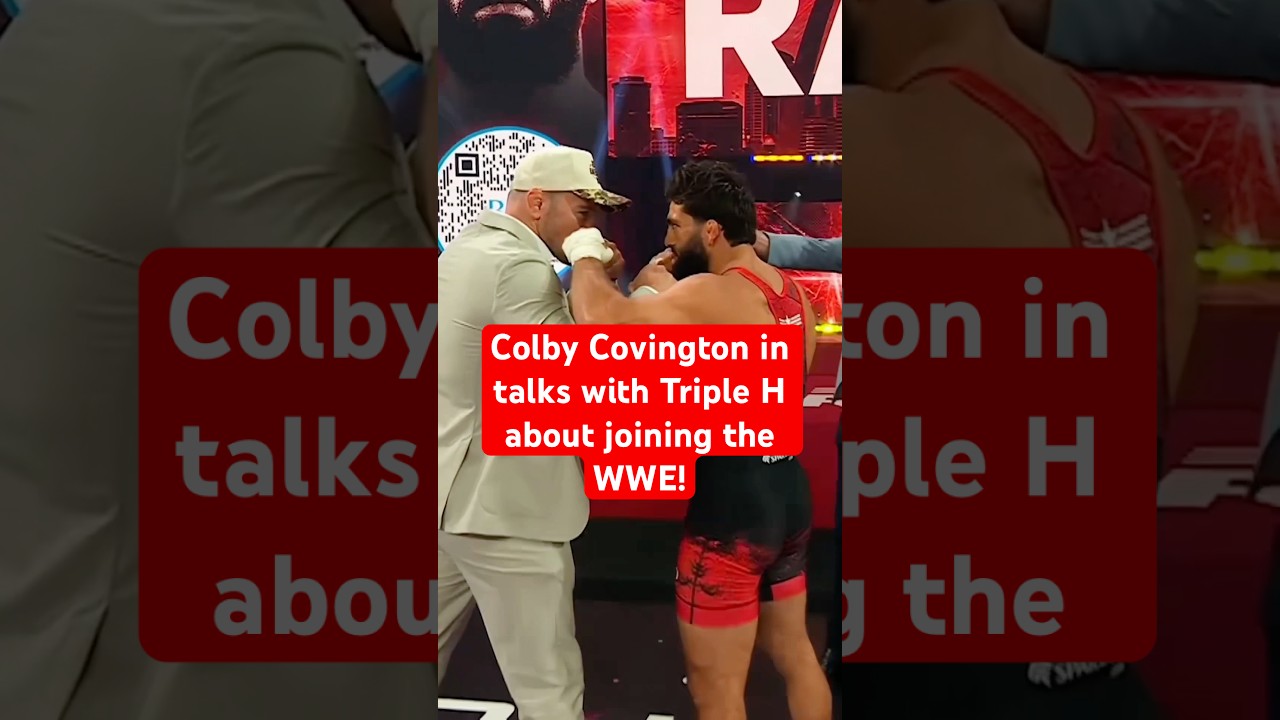 Colby Covington in talks with Triple H about joining the WWE!