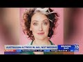 Australian actress reported missing by family arrested in Santa Monica after allegedly biting office