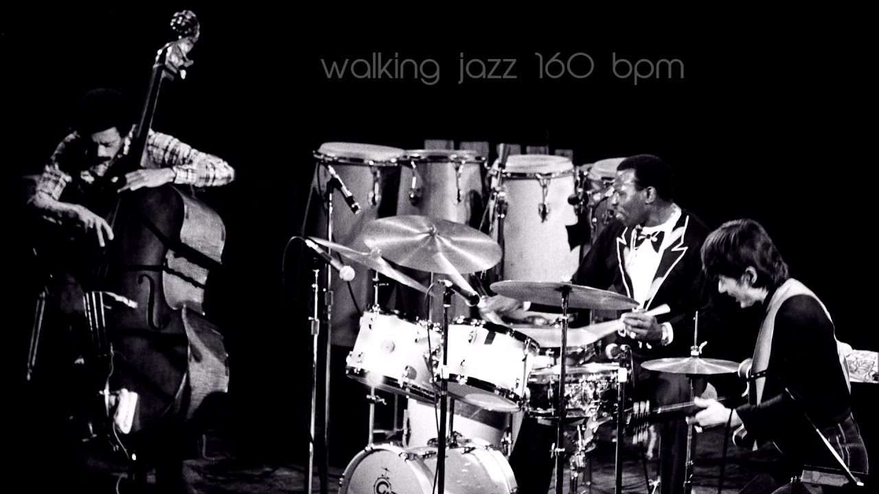 160 bpm Jazz Drum Track YouTube