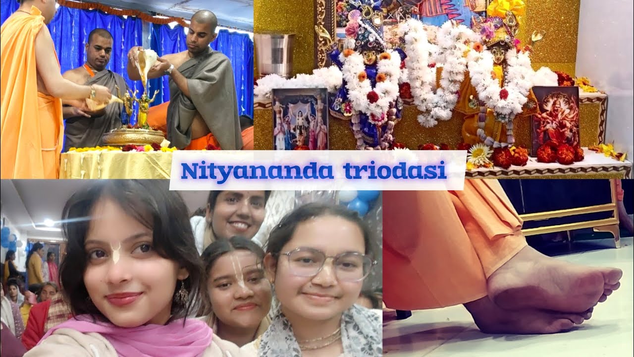 Nityanand Triodasi VLOG | with all my friends ✨