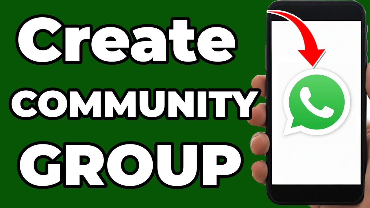 How to Create COMMUNITY GROUP in WhatsApp BUSINESS - YouTube