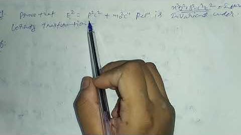 Numericals Based upon Four Vector Space Part-1 for B.sc 2nd year by Sapna Agarwal