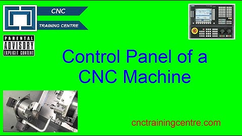 Control panel of a CNC Machine