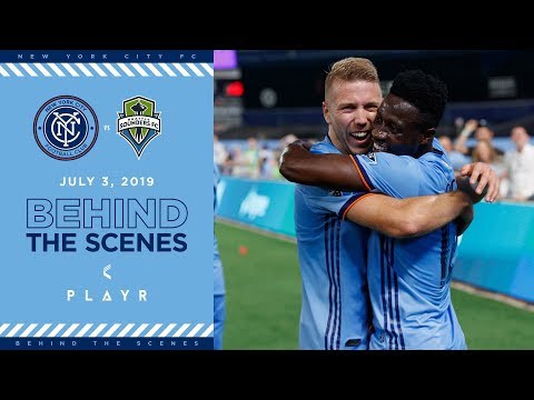 BEHIND THE SCENES | NYCFC vs. Seattle | 07.03.19