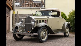 1932 Chevrolet BA Confederate DeLuxe Sport Roadster