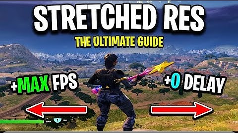 How To get Stretched Resolution in fortnite Chapter 5! (WORKING 2024)