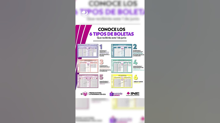 ¿Cómo votar para la elección del poder judicial?