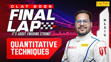 CLAT 2026: Quantitative Techniques | CLAT 2026 Preparation | QT for CLAT Exam 2026