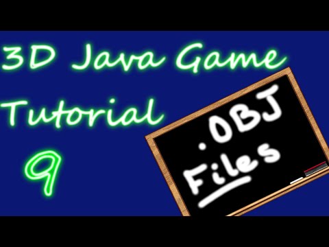 OpenGL 3D Game Tutorial 9: OBJ File Format