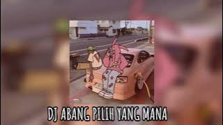 DJ ABANG PILIH YANG MANA Slow remix tiktok 2022🎧🎧🎧