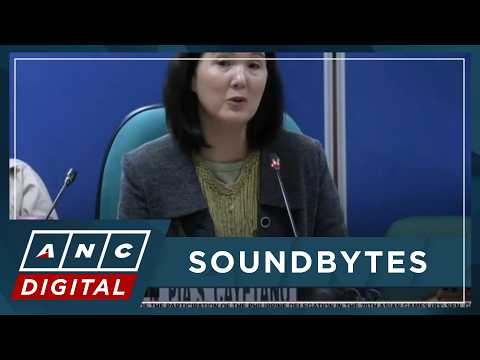 Pia Cayetano: The gov't today haunts you, persecutes you when you invest in athletes | ANC