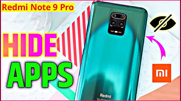 Redmi Note 9 Pro Max Me App Hide Kaise Kare ? How To Hide Apps In Redmi Note 9 Pro ? mi note 9 pro ?